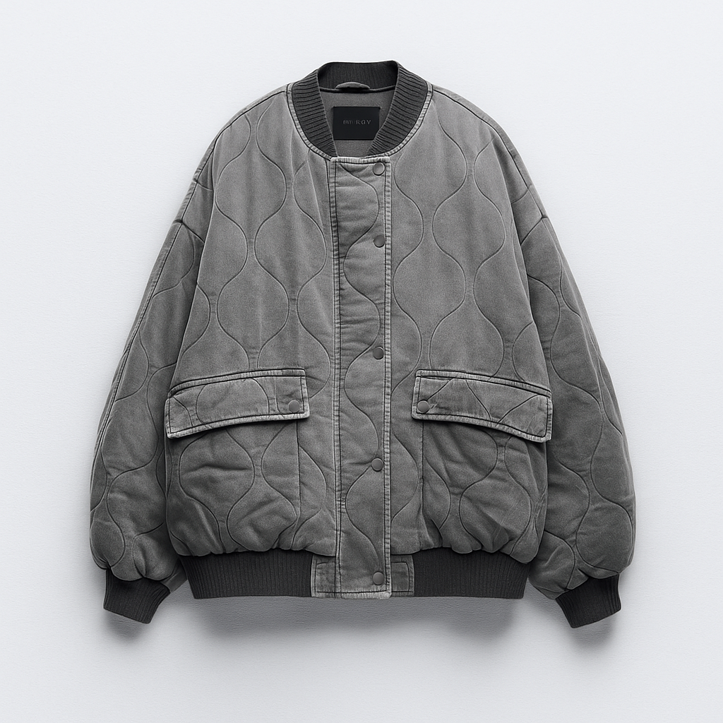 EB | Damen Stepp Bomberjacke