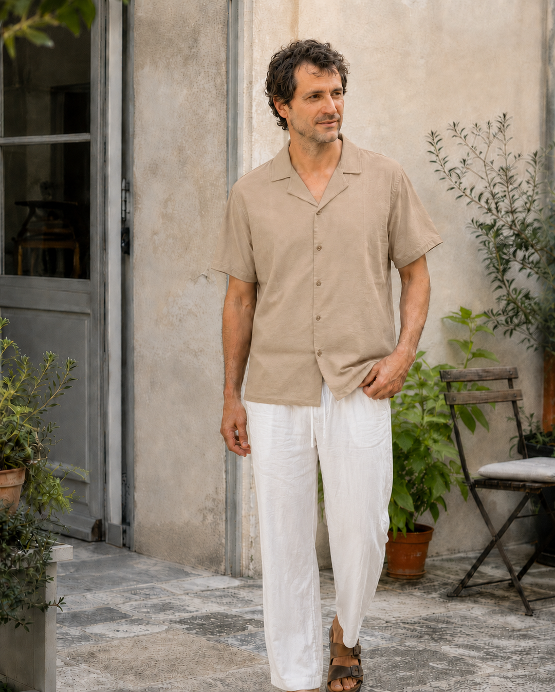 Herren-Set mit sommerlichem Look