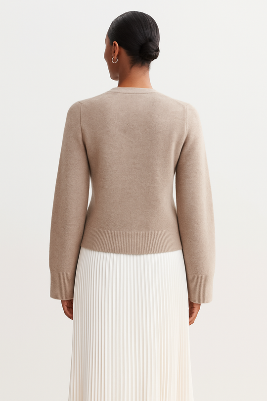 EB | Luxus Gestrickter Cardigan