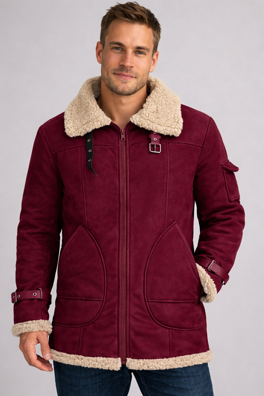 EB Herren Camel Stilvolle fliegende jacke
