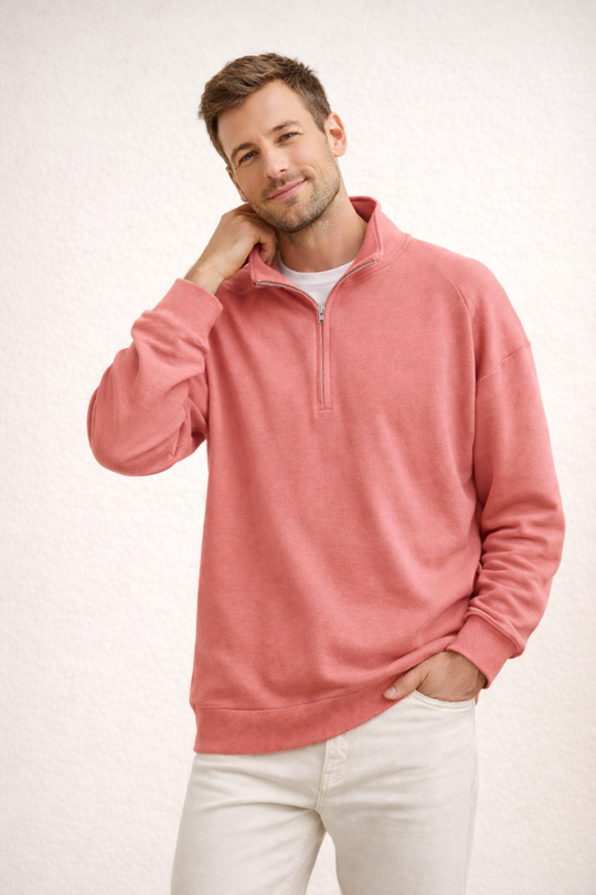 EB | Herren Top Half-Zip mit Stehkragen