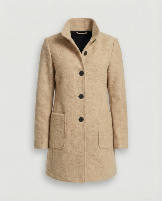 Damen Textil Kurzmantel mit Modernem & Elegantem Design | EB