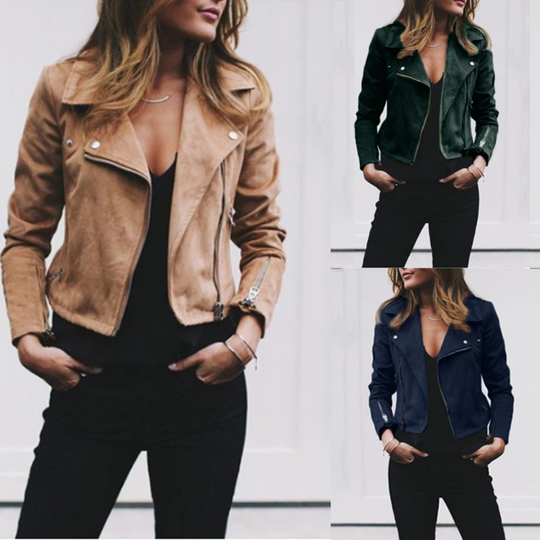 EB | Slim Reißverschlussjacke - Modern & Elegant