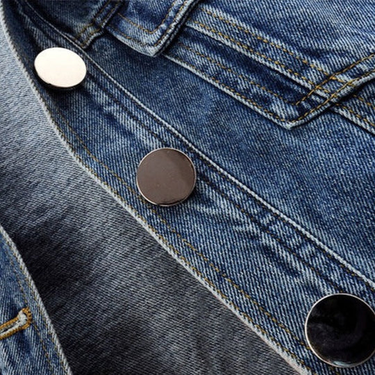 EB | Stylische Kurze Jeansjacke