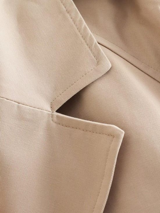 EB | Doppelreißverschlussjacke mit Gürteldetail