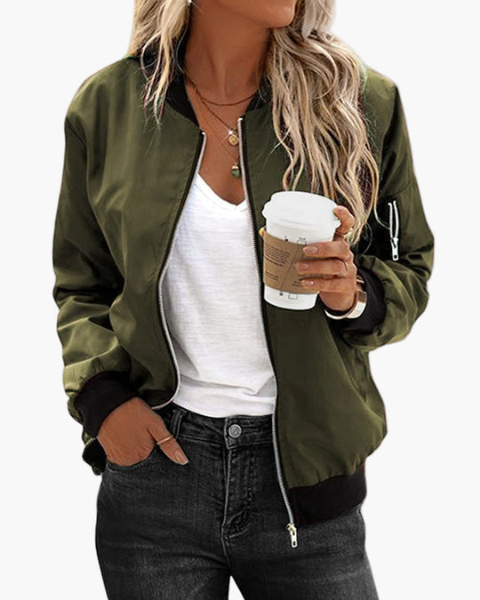 EB | Bomberjacke Casual Streetwear - Klassischer Alltagsstil für Freizeit und Ausgehen