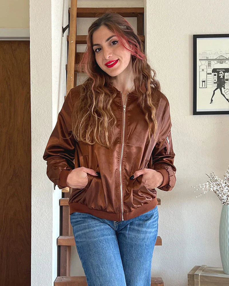 EB | Klassisches Bomberjacke für Damen