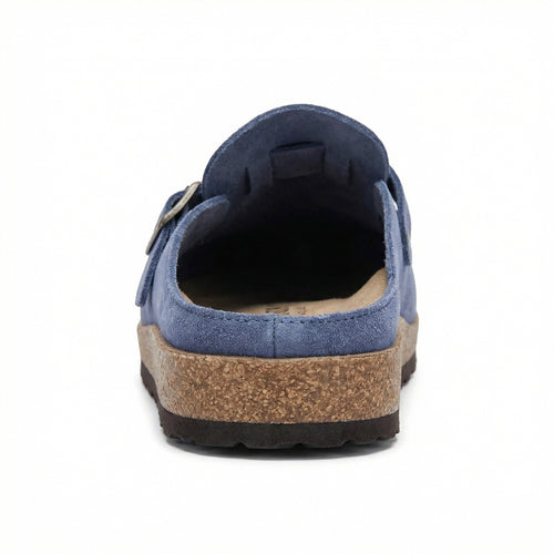 Clogs - Damen Retro Wildleder Slip-On Mule EB