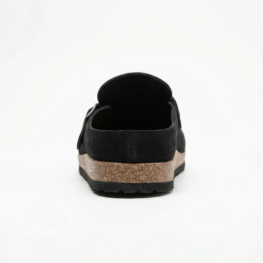 Clogs - Damen Retro Wildleder Slip-On Mule EB