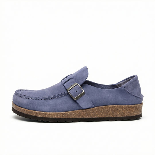 Clogs - Damen Retro Wildleder Slip-On Mule EB