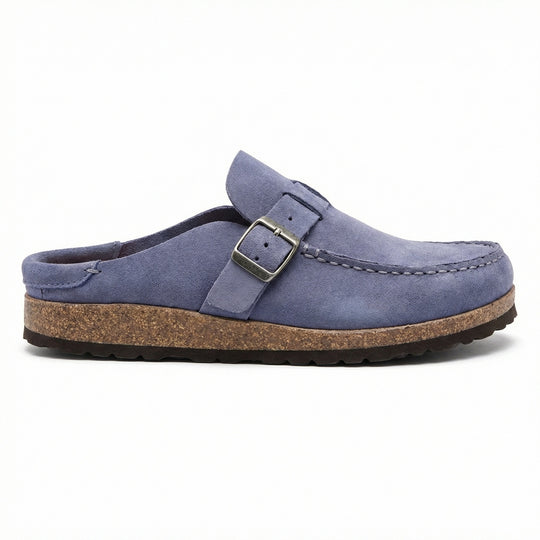 Clogs - Damen Retro Wildleder Slip-On Mule EB