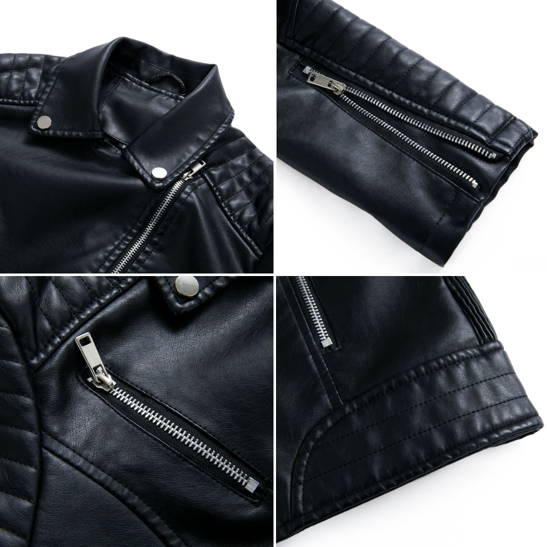 EB | Elegante Lederjacke für Frauen