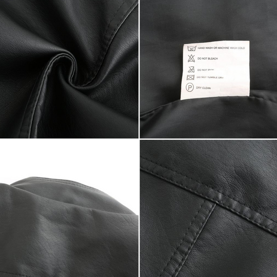 EB | Elegante Lederjacke Mit Modernem Schnitt