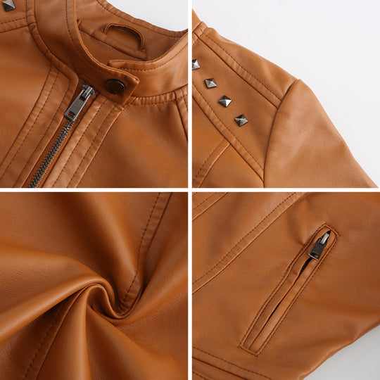 EB | Stylische Lederjacke für die Herbstsaison