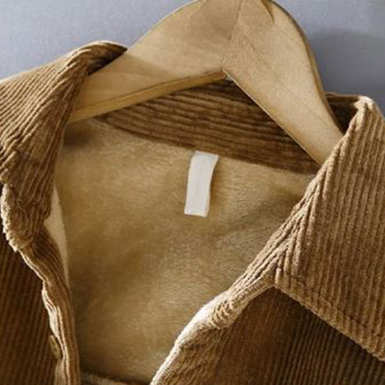EB | Corduroy-Hemd Herren Winter