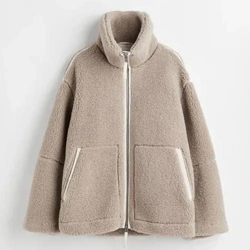 EB | Damen Winter Reißverschluss Jacke - Warme