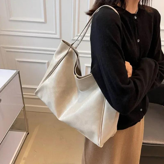 EB | Lederhandtasche in Bordeaux