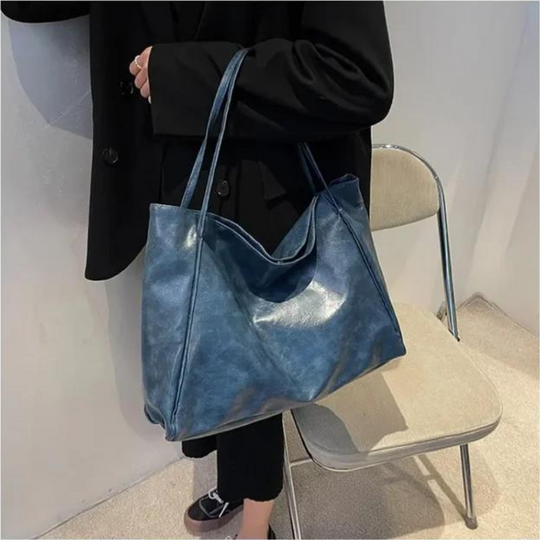 EB | Lederhandtasche in Bordeaux