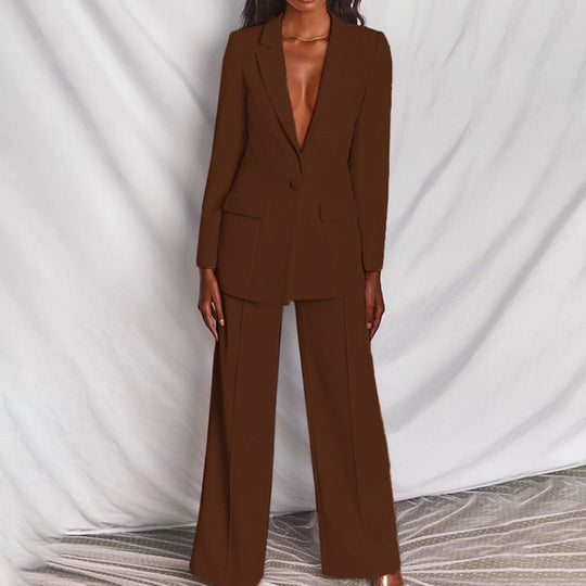 CHIC – Zweiteiliger Blazer und Hose Set für Damen