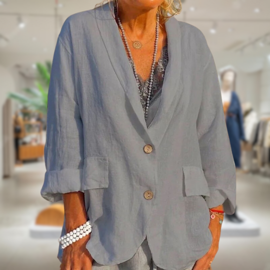 EB | Eleganter Blazer mit Knöpfen für Frauen