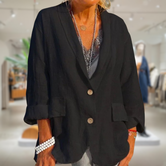 EB | Eleganter Blazer mit Knöpfen für Frauen