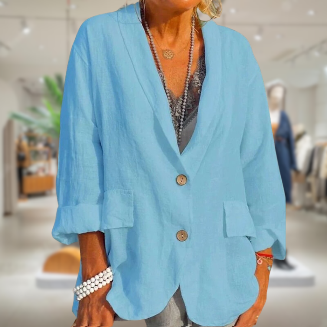 EB | Eleganter Blazer mit Knöpfen für Frauen