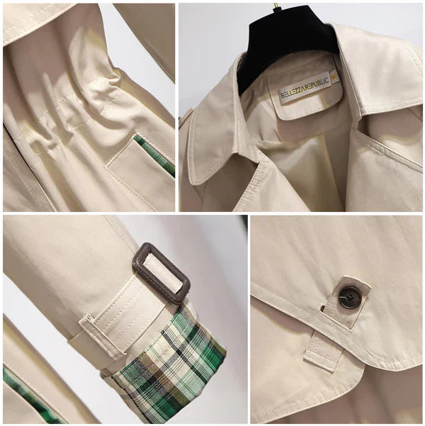 EB | Eleganter Regen Mantel Damen