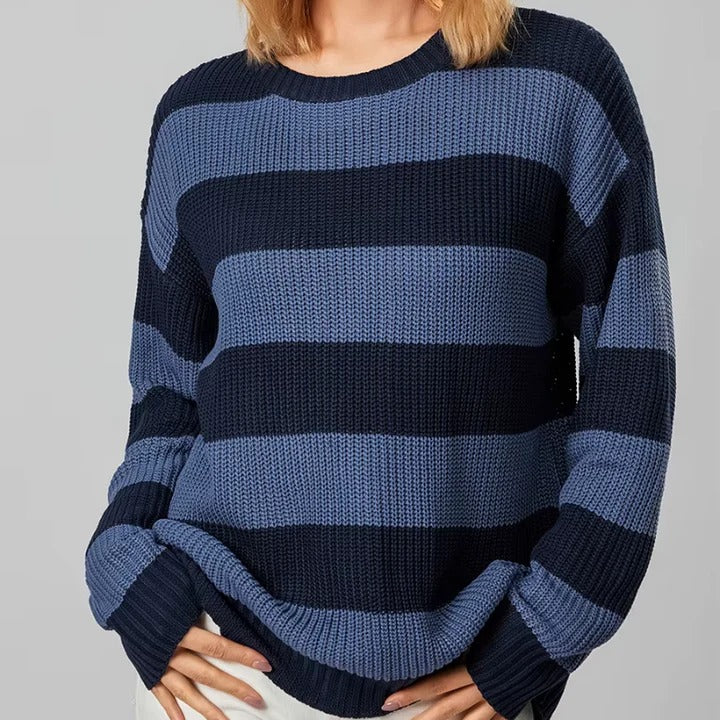 EB | Streifen Strickpullover