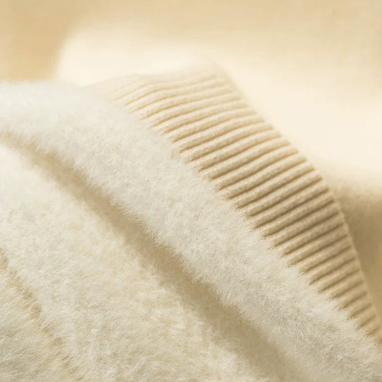 EB | Übergroßer Kaschmir Damen Rollkragenpullover
