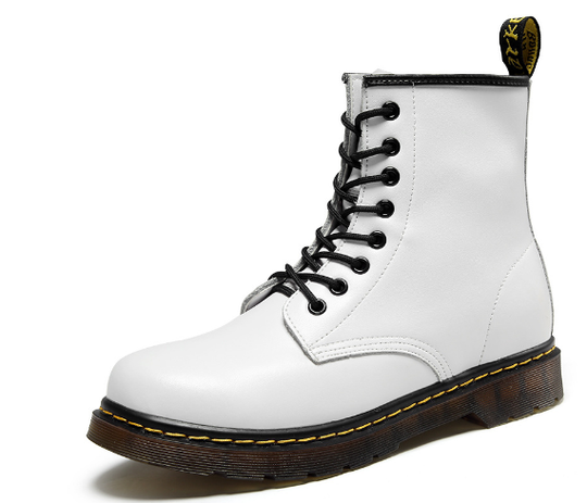 Kampfstiefel - Damenstiefel mit dicker Sohle und Schnürung EB