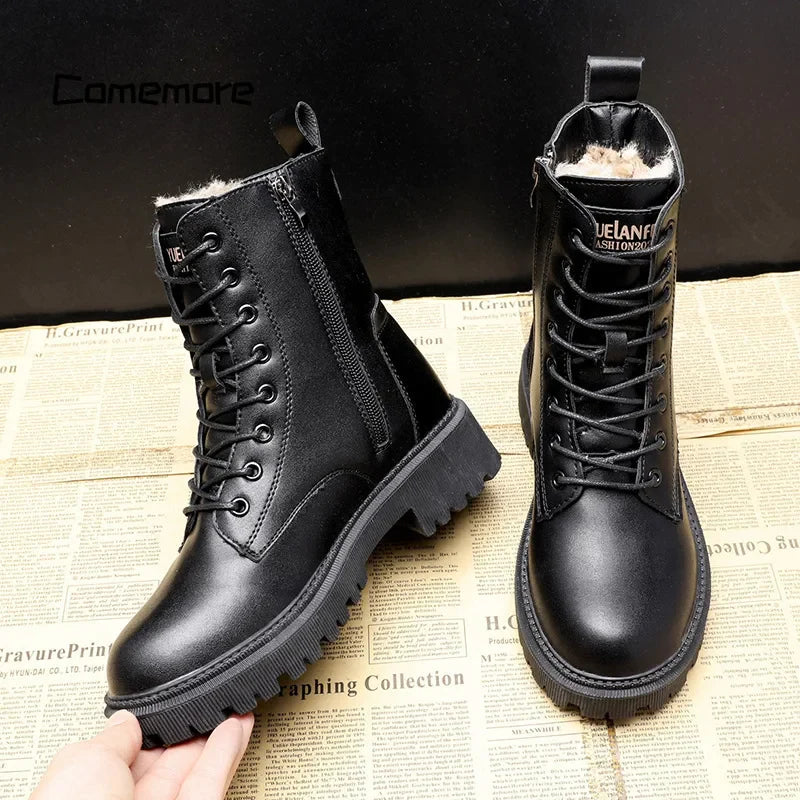 EB | Winterstiefel Aus Schwarzem