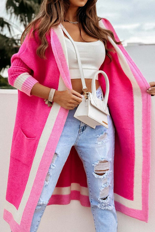EB | Herbst Eleganz Kapuzen - Cardigan