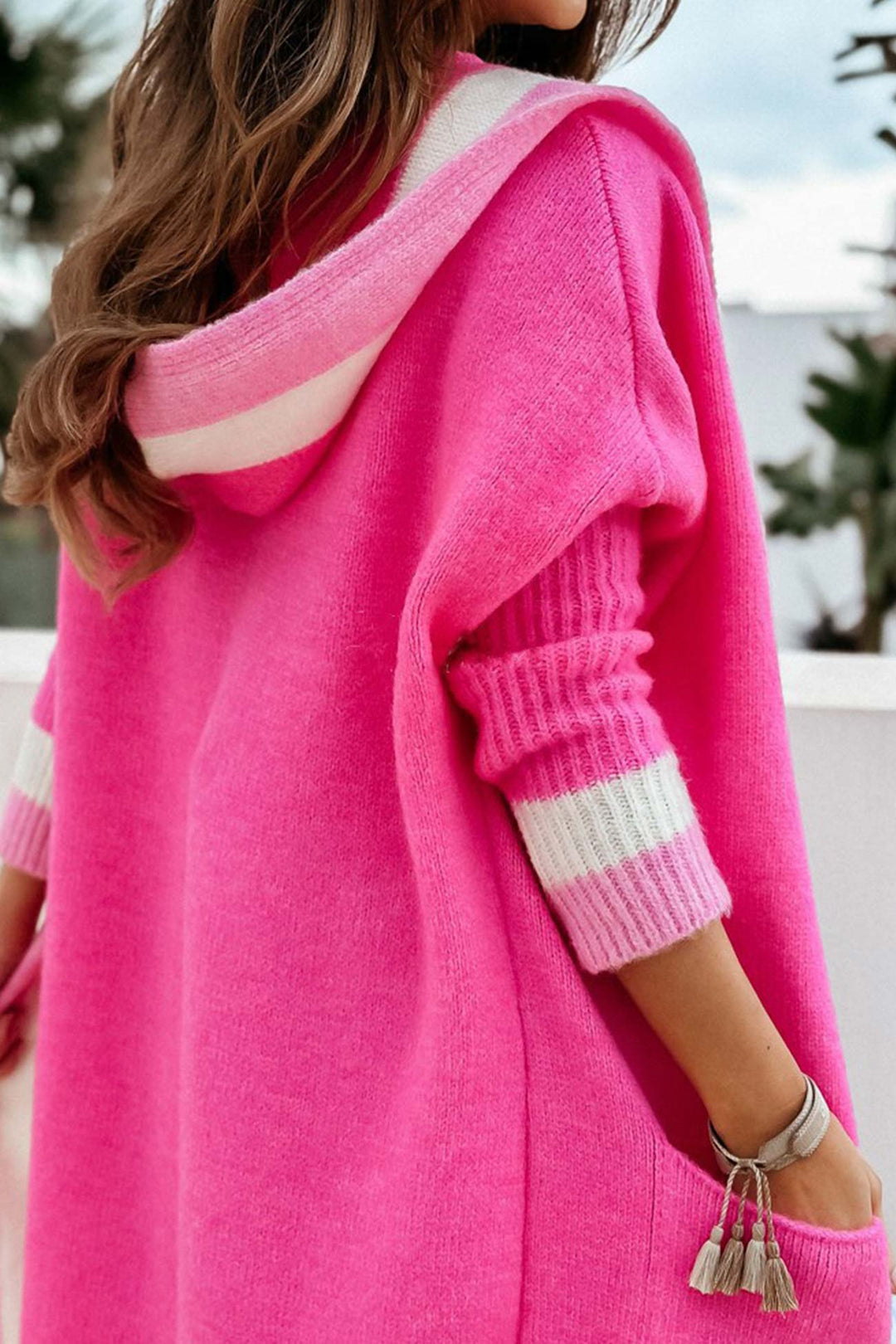 EB | Herbst Eleganz Kapuzen - Cardigan