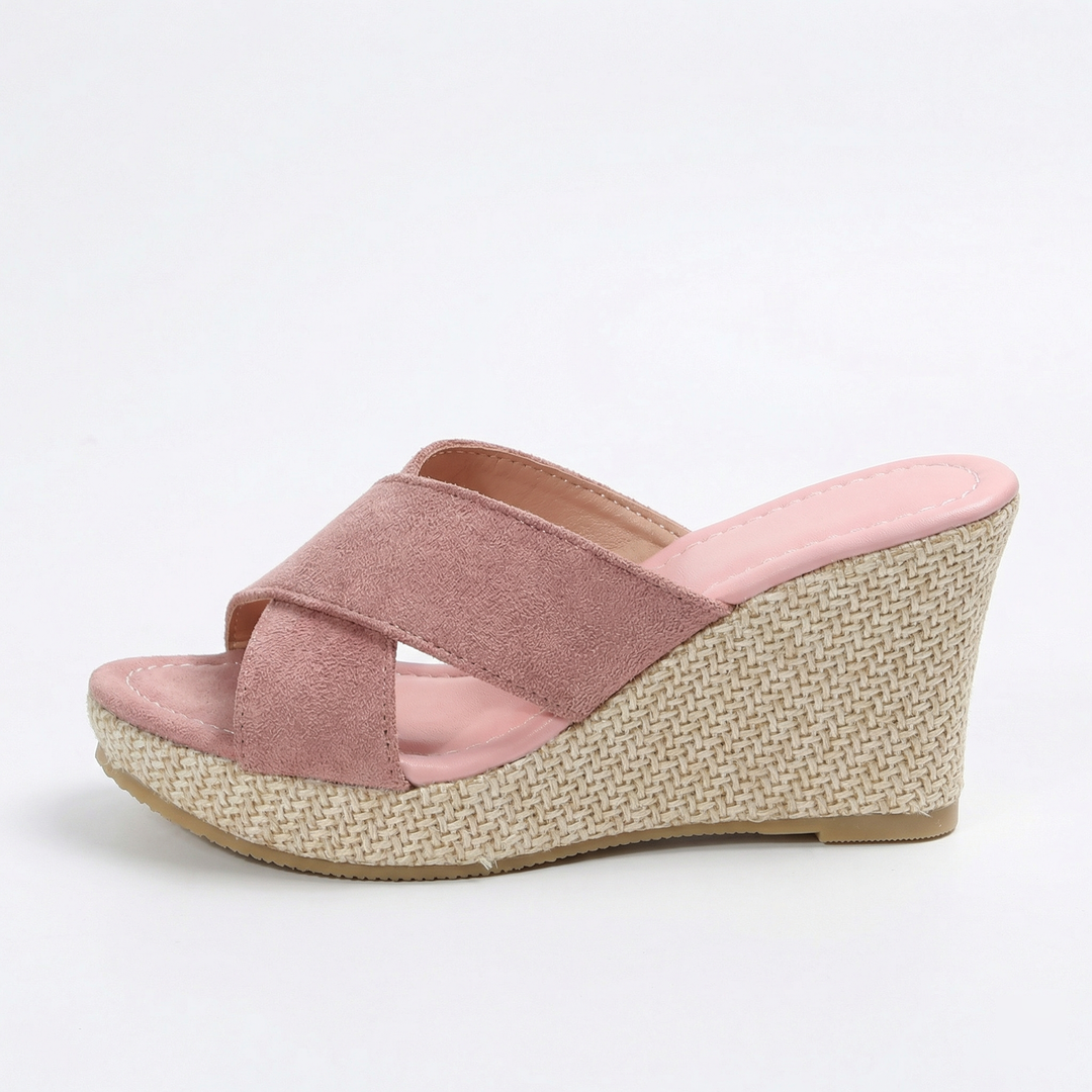 EB | Orthopädische Sandalen mit Absatz Sandalen Damen Bequem