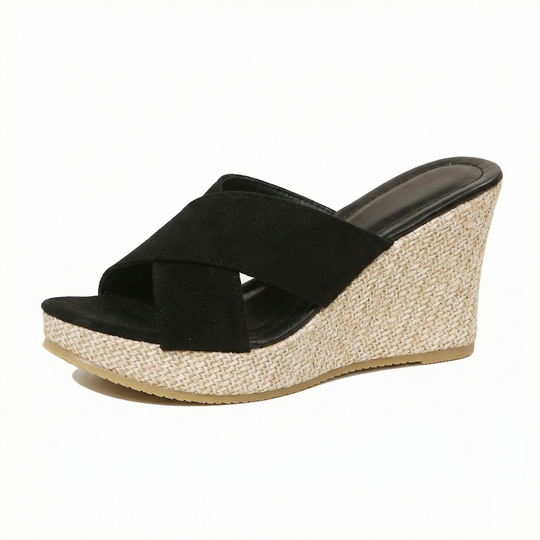 EB | Orthopädische Sandalen mit Absatz Sandalen Damen Bequem