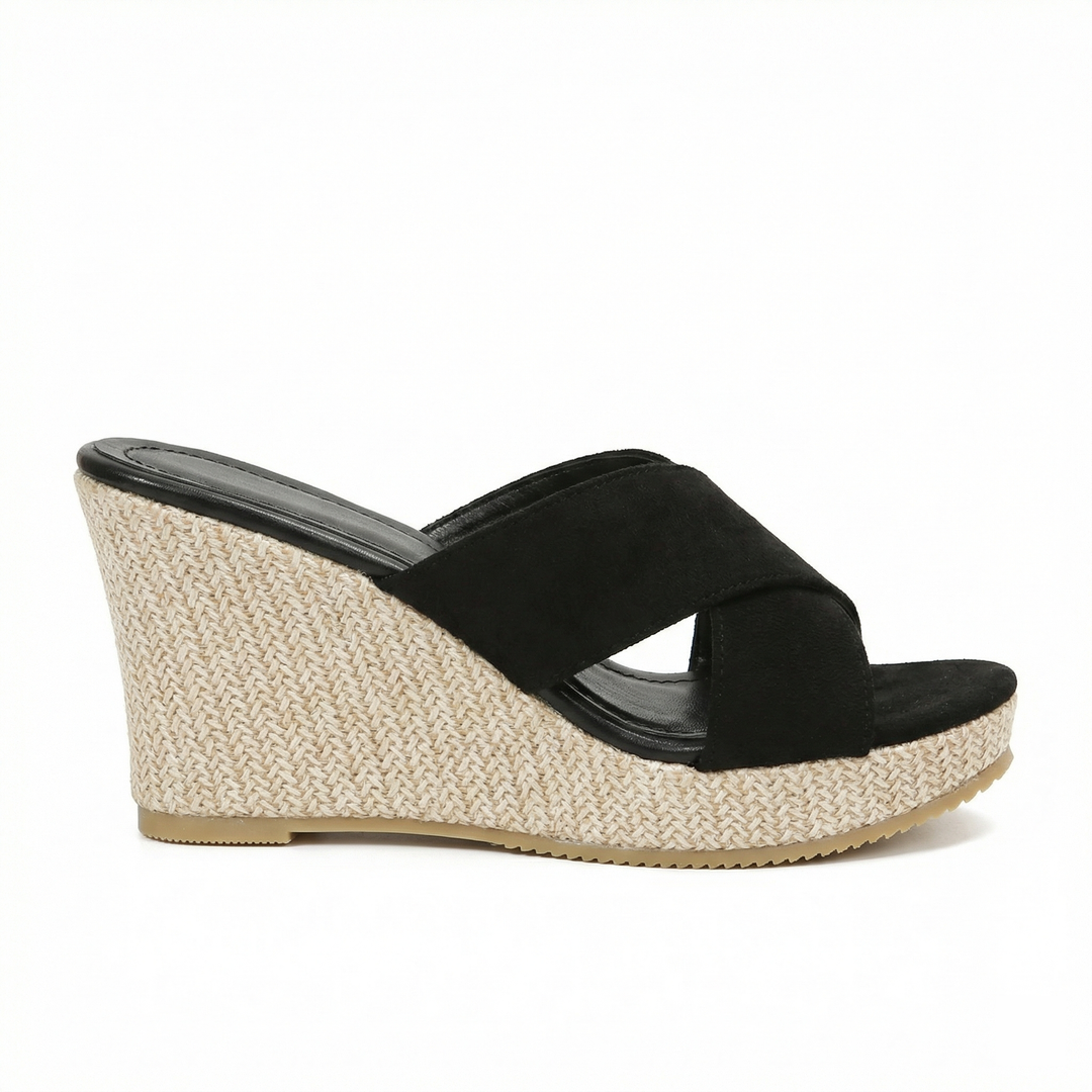 EB | Orthopädische Sandalen mit Absatz Sandalen Damen Bequem