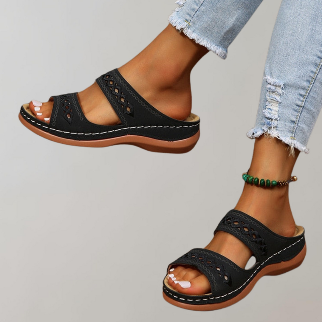 EB | Bequeme Orthopädische Slip-On-Sandalen für Damen