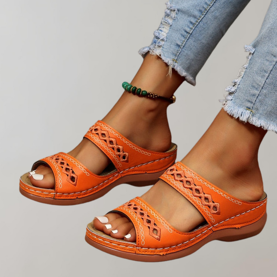 EB | Bequeme Orthopädische Slip-On-Sandalen für Damen