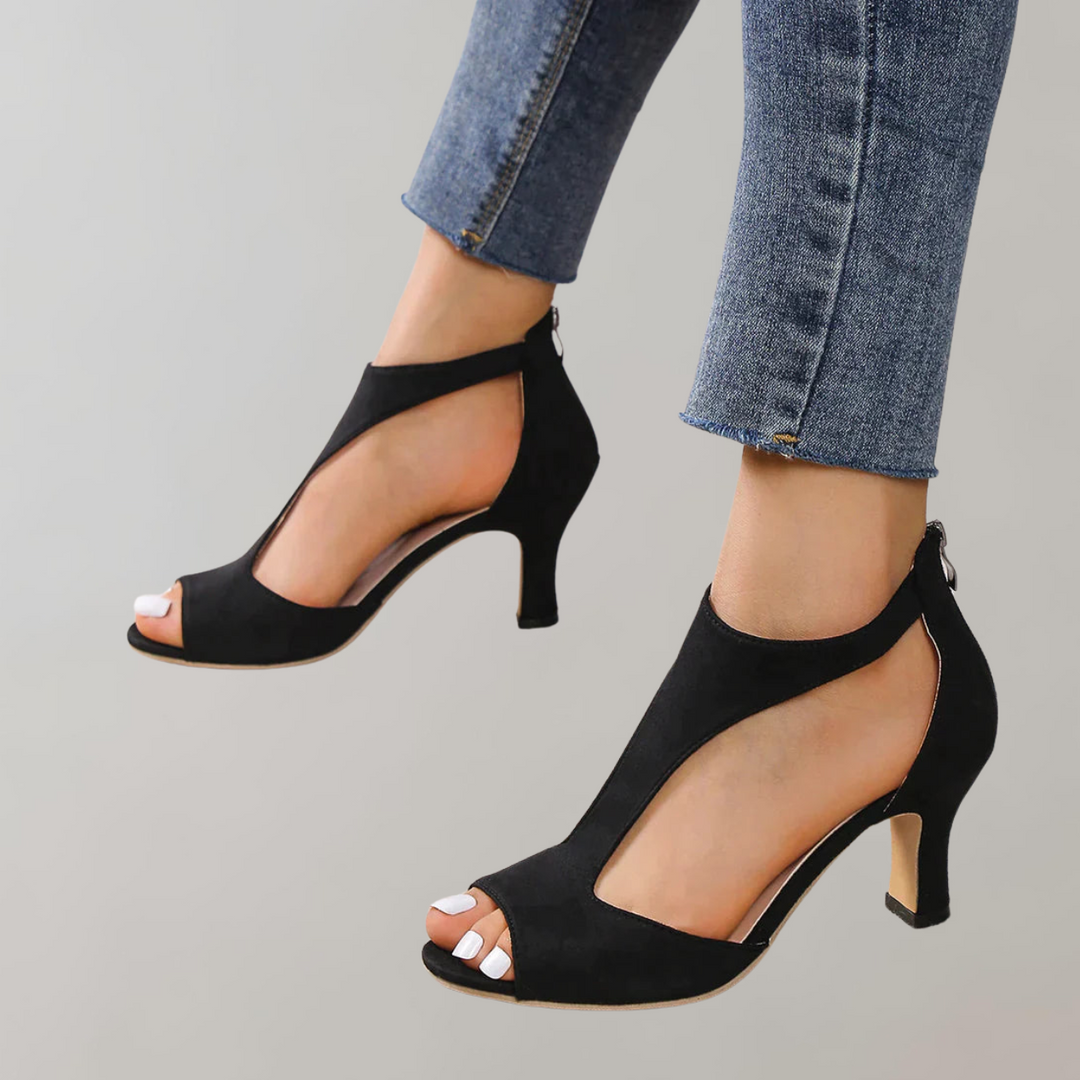 EB | Orthopädische Sandalen mit Absatz Sandalen mit Pantolette Damen