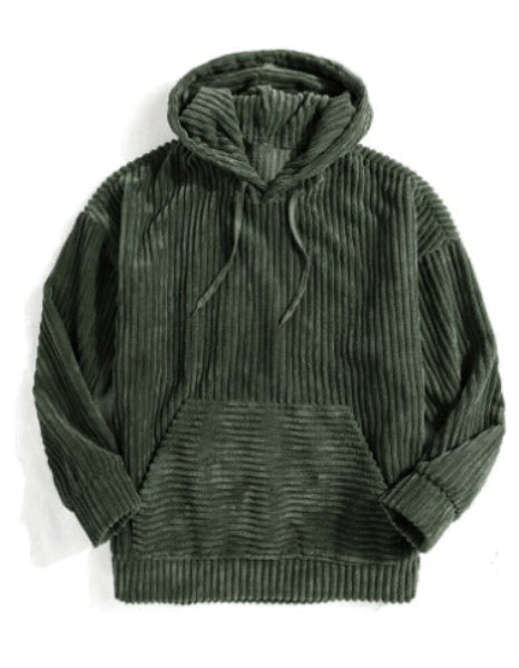 EB | Hoodie - Unisex Herbst Kord Sweatshirt