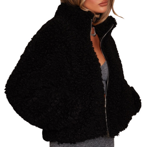 EB | Kuschelige Teddy Jacke Damen