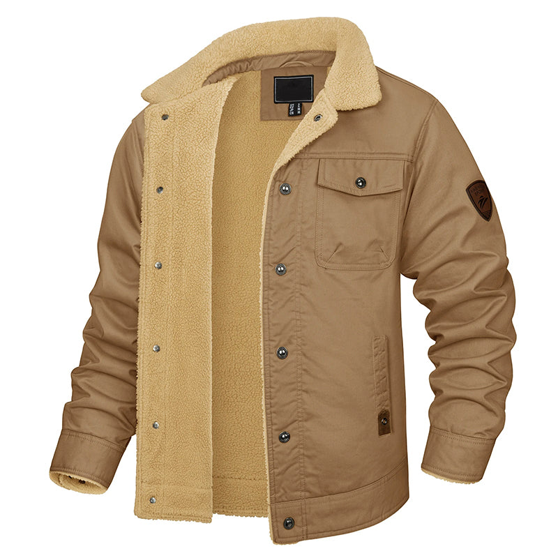 EB | Cargo-Jacke für Herren mit Fleecefutter