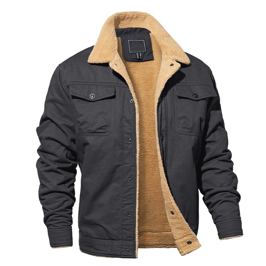 EB | Cargo-Jacke für Herren mit Fleecefutter