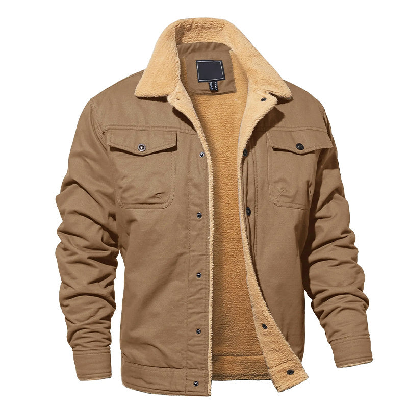 EB | Cargo-Jacke für Herren mit Fleecefutter
