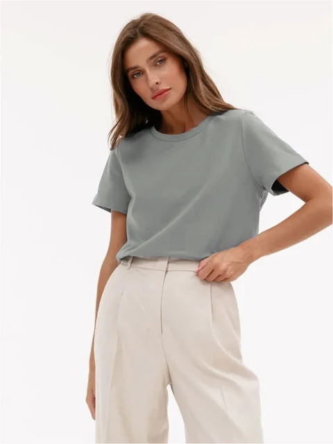 EB | Damen-T-Shirt Aus 100% Baumwolle