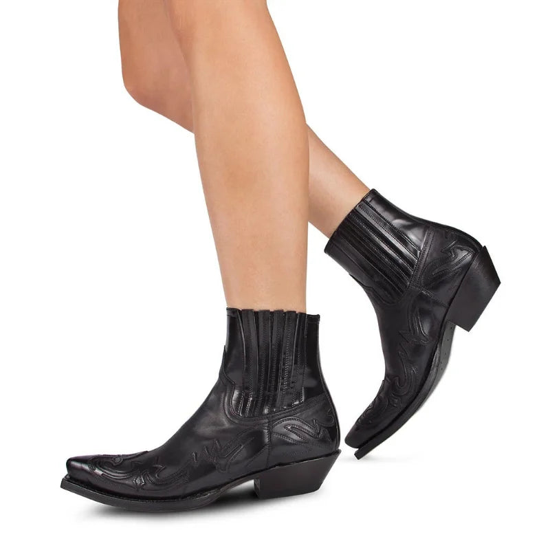 EB – Knöchellange Cowboystiefel für Damen