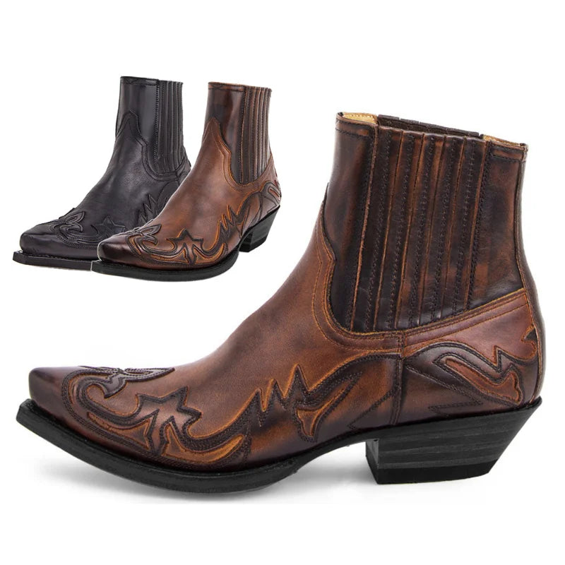 EB – Knöchellange Cowboystiefel für Damen