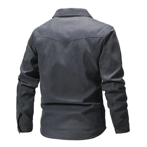 EB | Flanell Gefütterte Hemdjacke für Männer