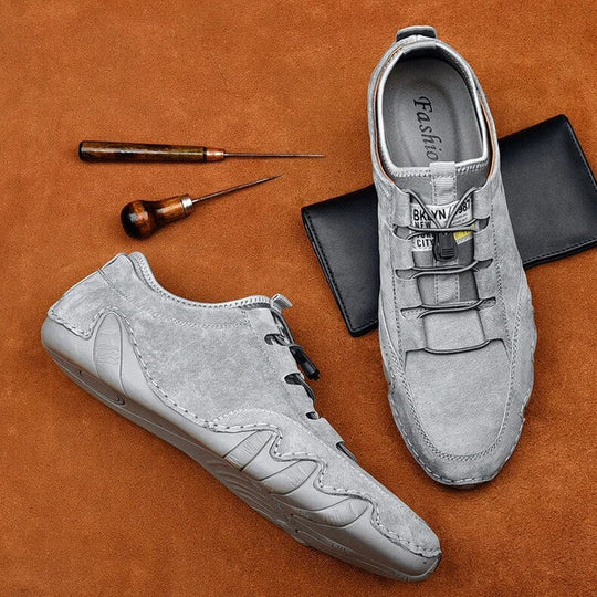 Herrenschuhe aus echtem Leder EB