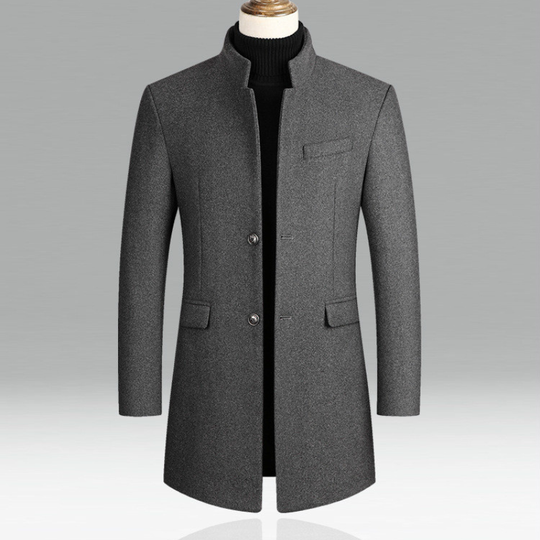 EB | Herren – Herbstmantel – Eleganter Mantel Aus Premium